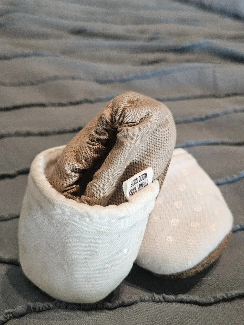 Brand New Baby Moccasins & Sock Bundle